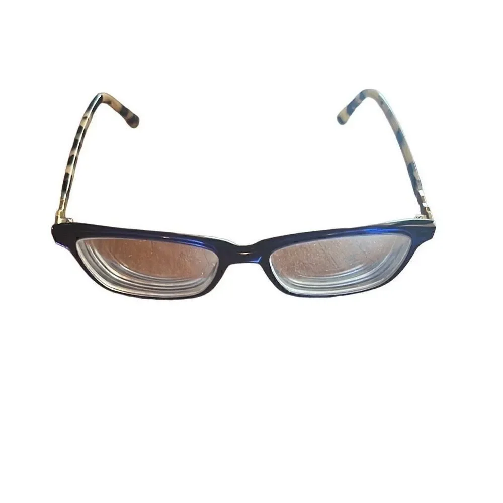Prodesign Denmark EUC Blue Tortoiseshell EyeGlasses w/ Case‎